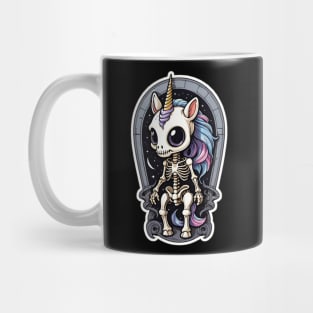 Skeleton Unicorn 4 Mug